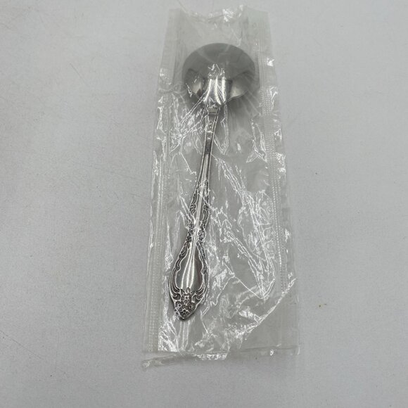Oneida Stainless Steel Flatware Bourbon Soup Spoon 6"  New SIlverware SSS - Picture 4 of 6